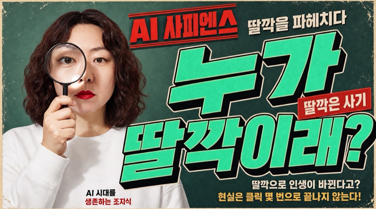 AI 사피엔스 — 딸깍을 파헤치다